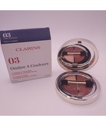Clarins Ombre 4 Couleurs 4 Eyeshadows Intense Long Lasting 03 FLAME GRAD... - $10.88