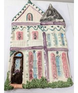 Clay Creations New Orleans house Art Jenise McCardell ceramic Plaque han... - $45.00