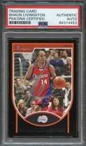 2007-08 Bowman #58 Shaun Livingston Signed Card AUTO PSA Slabbed Clippers - £39.04 GBP