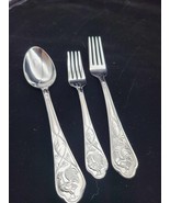 Cambridge ROOSTER Stainless Frost Handle Glossy Silverware Flatware CHOICE - $206.00 MXN+