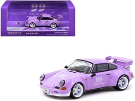1/64 Tarmac Works 2016 911 964 R W B Backdate Violetta Idlers 12 Hours D... - $466.05 MXN