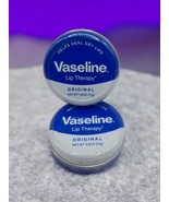 VASELINE LIP THERAPY BALM ORIGINAL SEALED *TWO* 0.6oz - $17.62 CAD
