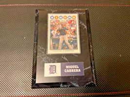 DISPLAY CASE/PLAQUE Miguel Cabrera Topps Baseball Card - $4.99