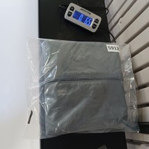 Columbia Jacket Women's Small Gray Hooded Lightweight Lined Full Zip Windbreaker image 10