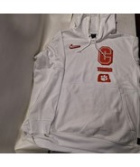 Mens XXL Dri Fit Nike Clemson Hoodie White - €25,78 EUR