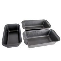 Set of 3 Non-Stick Metal Bread Loaf Pans, 8&quot; Baker&#39;s Secret &amp; 2x 9&quot; Ekco... - $20.00