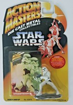 1994 Star Wars Kenner Action Masters Die Cast Stormtrooper Action Figure sw2 - £11.83 GBP