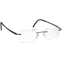 Silhouette Eyeglasses 5529 70 6060 Titan Brown Rimless Frame Austria 51[]19 140 - £157.31 GBP