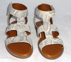 NEW Franco Sarto Women Genevia Gladiator Snakeskin Print Strappy Sandals... - £22.01 GBP