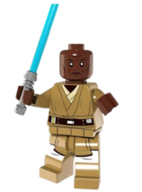 WSToys Star Wars Mace Windu Clone Wars PG 762 Custom Minifigures  - $4.51