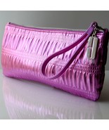 Clinique Pink Makeup Clutch Bag with Clinique C Zipper Pull - £9.82 GBP