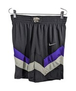 Northwestern Wildcats Shorts Mens Medium Black Purple Sz Medium Sports - $35.20 CAD