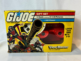 GI Joe 1983 VIEW-MASTER Gift Set 3 Reels &amp; Viewer in Factory Sealed Box - £197.08 GBP