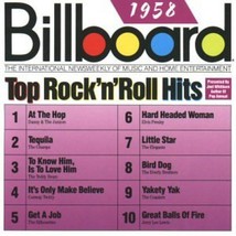 Billboard Top Rock &#39;n&#39; Roll Hits 1958 U.S. Cd 1988 Elvis Presley Everly Brothers - $10.99