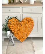 Orange Wicker Heart- 60cm - €97,75 EUR Orange Wicker Heart- 60cm - €97,75 EUR