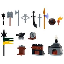 BLDR Medieval Pack Accessory Set 73 Pieces - $3.47 CAD