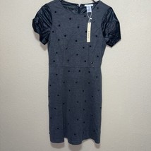 Esley Dress BLACK GRAY SMALL NEW - £54.68 GBP
