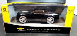 Braha Copo Camaro Black 1:24 Scale Licensed Friction Car Series GM - £27.58 GBP