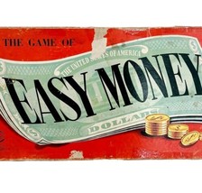 Easy Money 1950s Board Game Milton Bradley Company Complete 4039 Finance... - $49.99