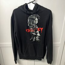 Chucky Horror Black Hoodie Mens Size Small Universal - $14.40