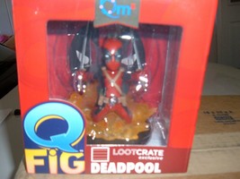Lootcrate Exclusive Qfig Deadpool Figurine New In Box - £6.23 GBP