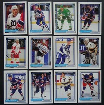1992-93 Topps Tampa Bay Lightning Team Set of 12 Hockey Cards - £3.24 GBP
