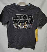 New Star Wars Boys Size Small 6/7 Team Sabers Up Short Sleeve T-Shirt - $9.99