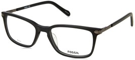 New Fossil FOS-7075/G 003 Matte Black Eyeglasses 52/18/145 - $59.35