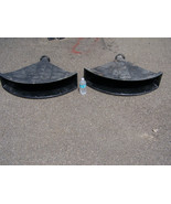 Pair huge fiberglass 32x8 &quot; exponential radial speaker pa tweeter horn 2... - $404.44 CAD
