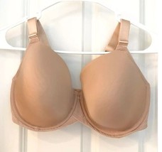 Paramour 42DDD Bra Marvelous Full Figure Under wire Seamless Side Smooth... - $13.86
