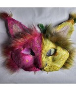 Cat Therian Mask Strawberry Lemonade Themed For Cosplays Or Furry Extra ... - $50.00