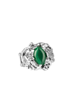 Paparazzi Tropical Flora Green Ring - New - £3.53 GBP
