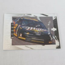 1996 Upper Deck Screamin&#39; Steel Card Rusty Wallace RC53 VTG Hologram Collectible - £1.18 GBP
