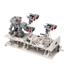 BuildMoc Iconic Battle Scene Model from Movie 615 Pieces Building Toys Set - £32.36 GBP