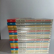 Vtg All 16 Volumes Complete Set Of Family Circle Illustrated Library Of Cooking - £170.93 GBP