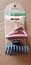 Planet Slide Proof Grip Hair Claw Clips 2 Ct - $11.76 CAD