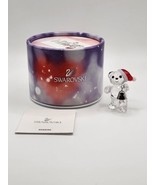 Swarovski Christmas Kris Bear Annual Edition Bell Red Santa Hat 5003400 ... - $128.08