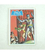 1966 Topps Batman Blue Bat Puzzle Back Card #16B Penned By The Penguin b... - £15.71 GBP