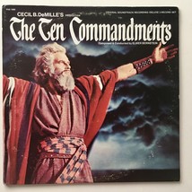 The Ten Commandments Soundtrack LP Vinyl Record Album - £26.03 GBP