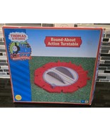 Thomas &amp; Friends Wooden Railway Train ROUND ABOUT ACTION TURNTABLE 2006 - €29,07 EUR