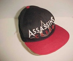 Assassin&#39;s Creed 2016 Adult Unisex Black Red White Baseball Cap One Size New - £12.41 GBP