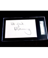 AL DOWNING 1961 WSC NEW YORK YANKEE PITCHER SIGNED AUTO VINTAGE INDEX SG... - £31.14 GBP