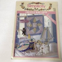 Simplicity Creative Baby Gifts Pattern Book 3628 Vtg 1995 - £6.19 GBP