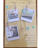 Baby Shower Greeting Card With Envelope-Brand New-SHIPS N 24 HOURS Box 7 - €12,64 EUR