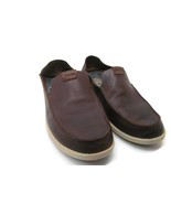 Olukai Nalukai Slip On Brown Leather Loafers 10379-SA20 Mens US Sz 9 Sho... - £33.65 GBP