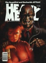 HEAVY METAL MAGAZINE VOL 15 #01 MAR 1991 VF COVER BY SIRVENT - $4.95