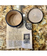 Jim Lara Northwest Coast Native Style Carved Wood Box w/ Lid &amp; Artist Info - $910.98 MXN