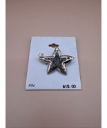 Classic Pin Brooch Reach For The Stars Smiling Face Signed Dancraft Conf... - $183.60 MXN