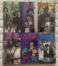 The Three Stooges VHS Lost Comedy Treasures Boxed Set &amp; Swing Parade Of 1946 - £14.61 GBP