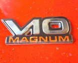 Dodge Ram 2500 3500 Truck—&quot;V10 Magnum&quot; Engine Door Badge Emblem - £15.87 GBP